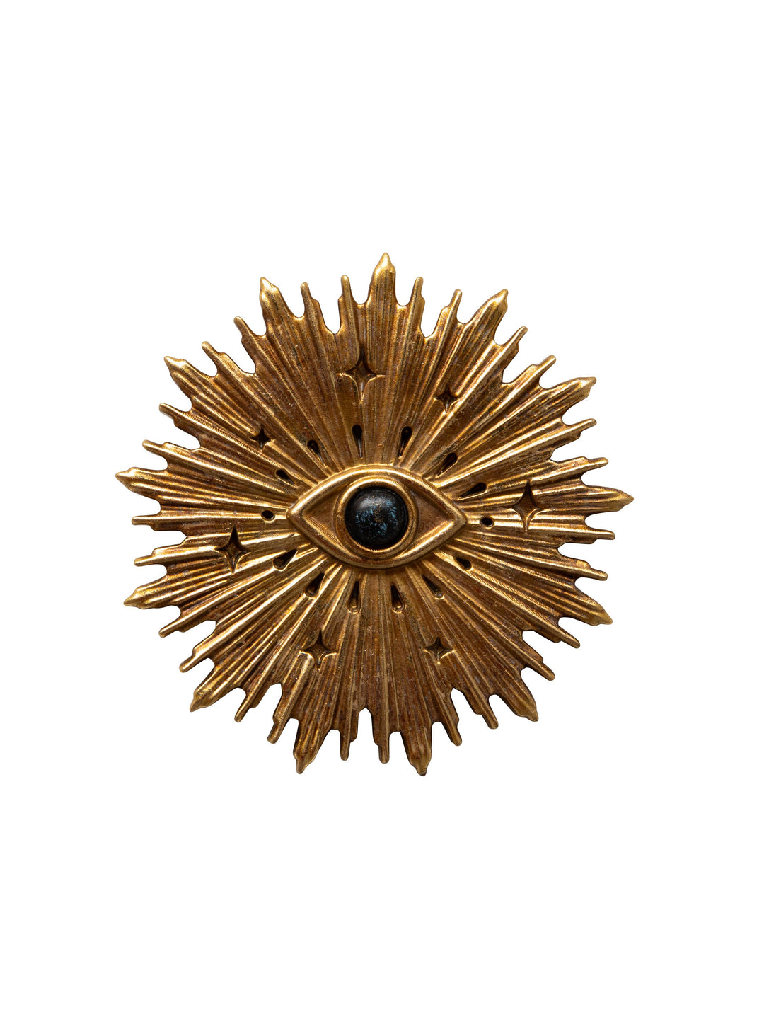 Evil Eye Wall Hanging — Gold Halo