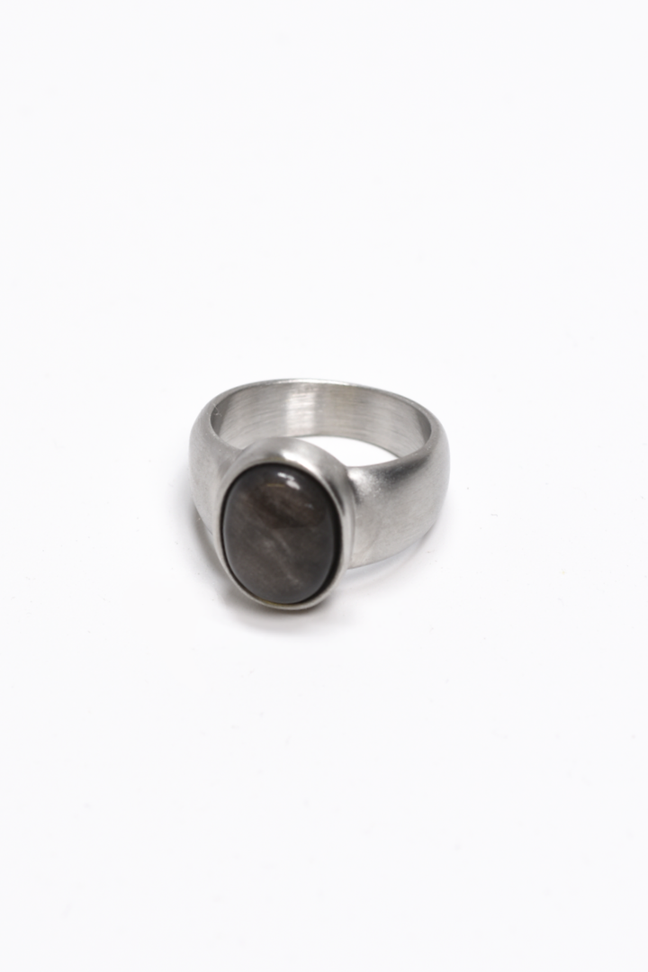 Cat Eyes Ring — Grey Ombré