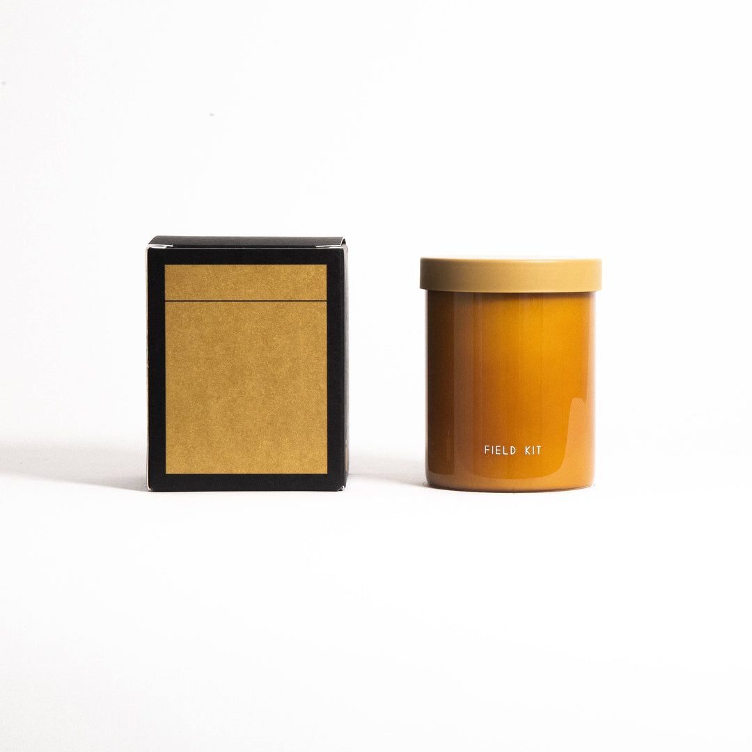 The Solarium Glass Candle - Fig + Basil