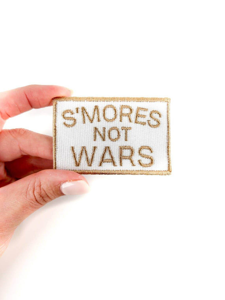S'mores Not Wars Iron on Patch - BUNKHAUS