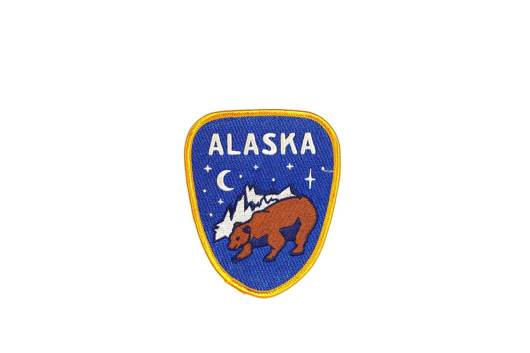 Alaska Iron on Patch - BUNKHAUS