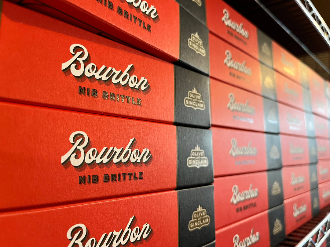 Olive & Sinclair - Bourbon Nib Brittle