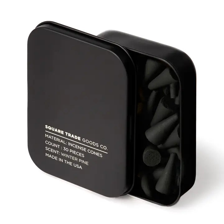 Square Trade - Winter Pine Incense Cones
