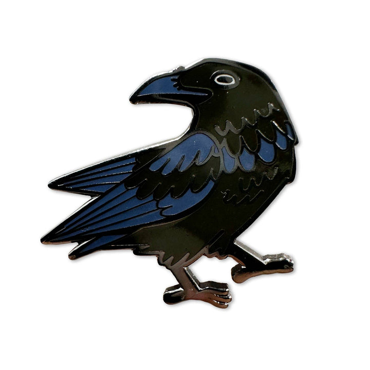 Raven Enamel Pin