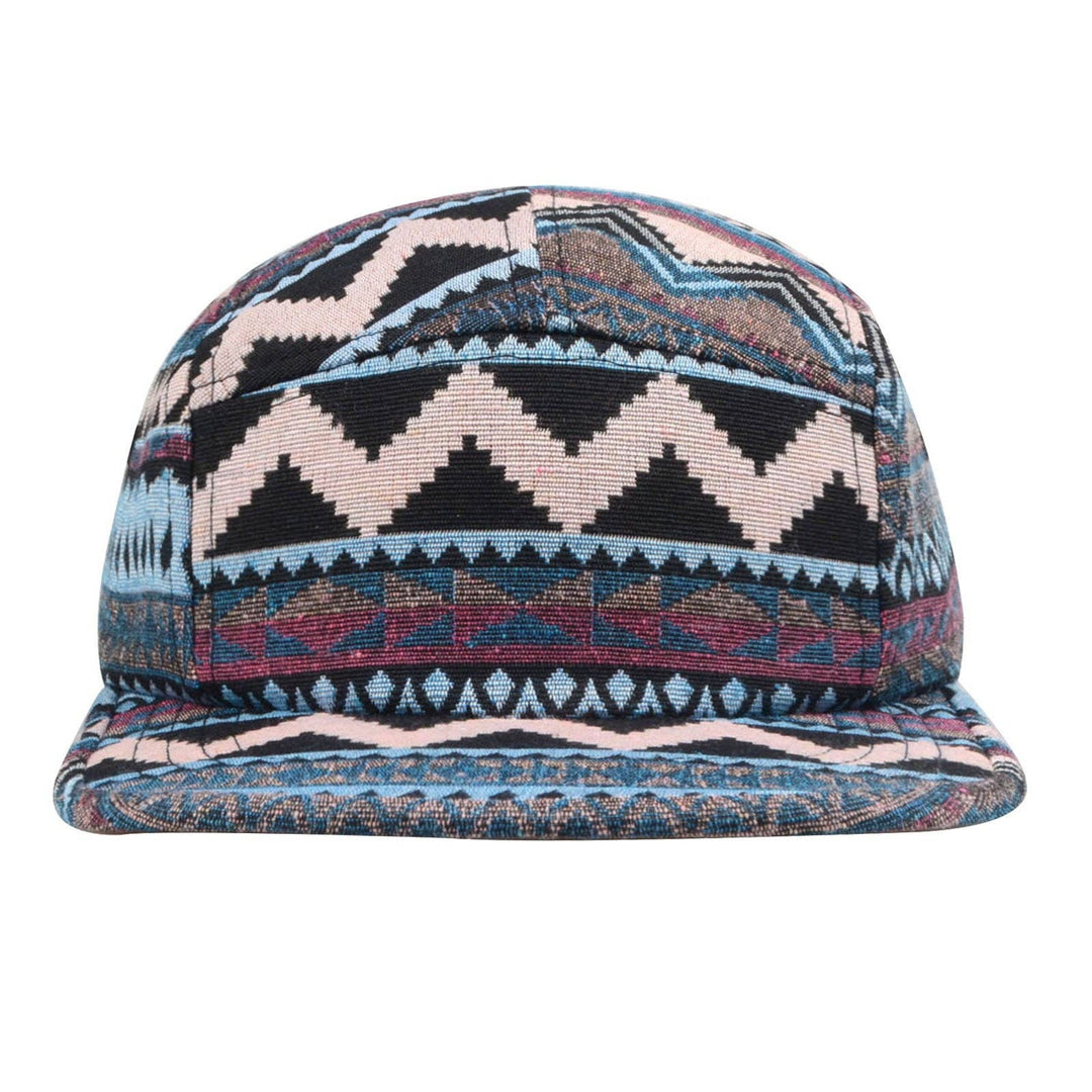 Zig Zag Multicolor Jacquard 5 Panel Hat