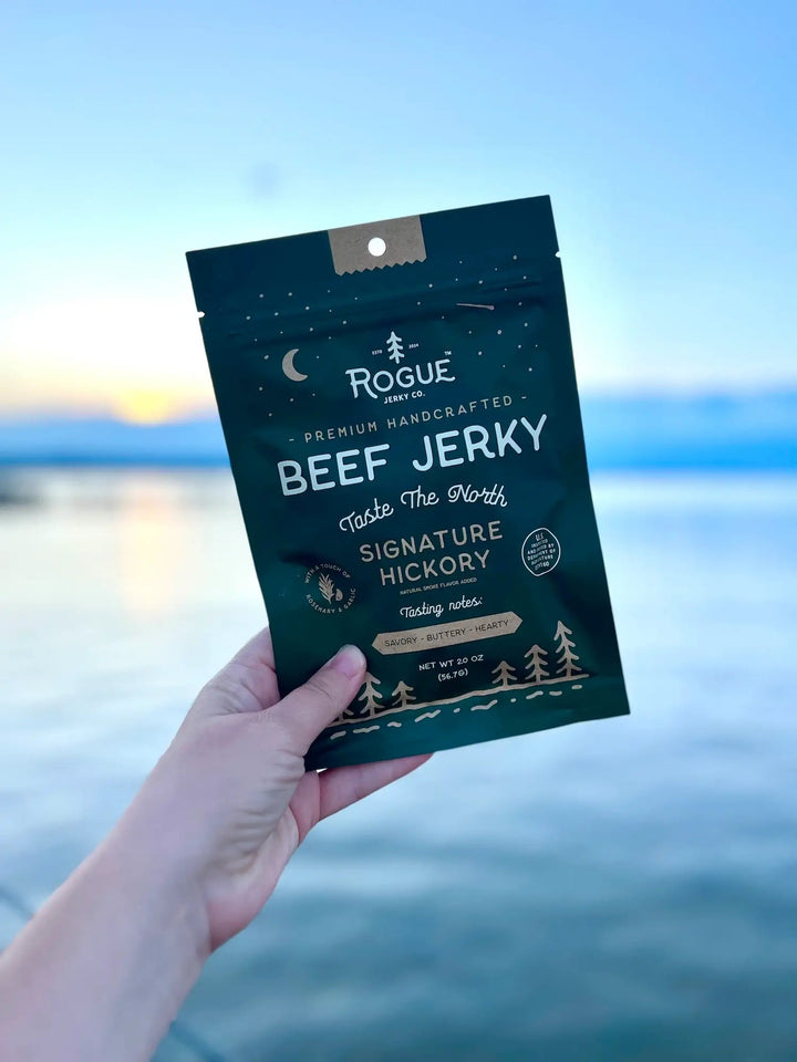 Signature Hickory Beef Jerky Rogue Jerky Co.