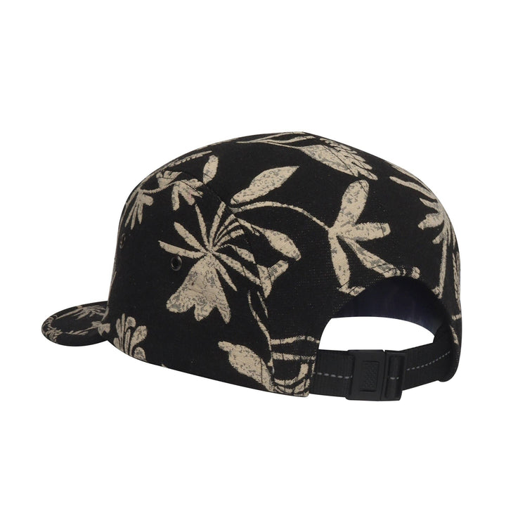 Leaf Jacquard 5-Panel Camp Cap