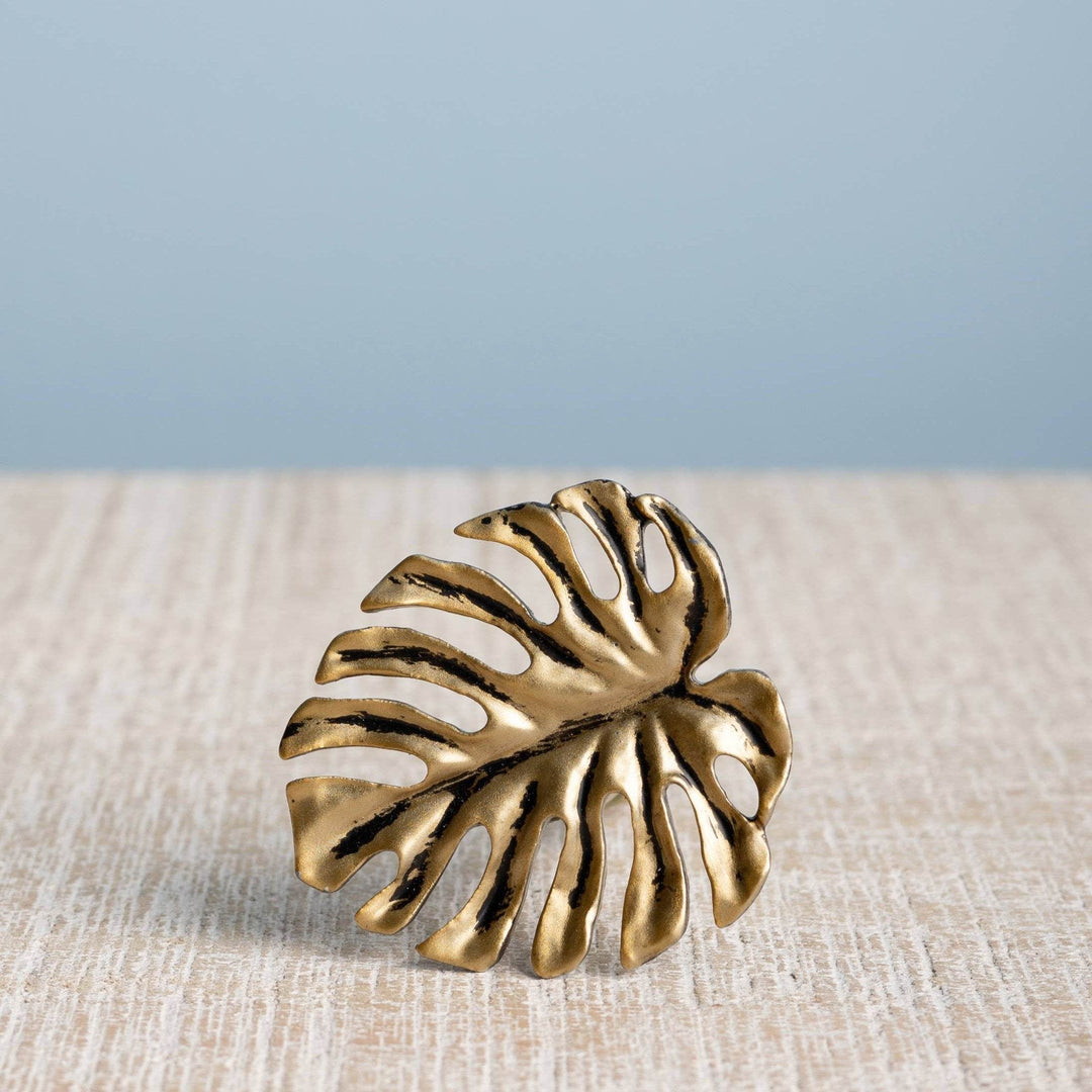 Golden Leaf Knob - BUNKHAUS