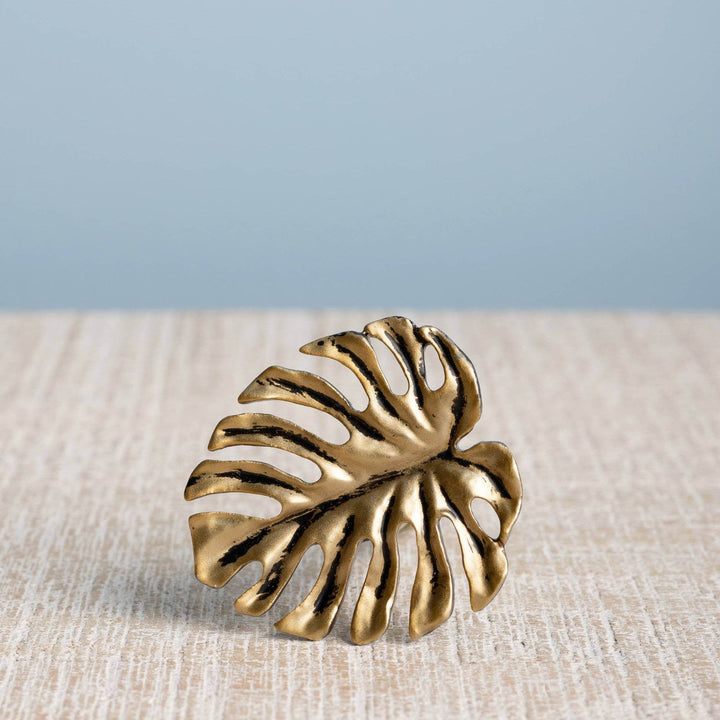 Golden Leaf Knob - BUNKHAUS