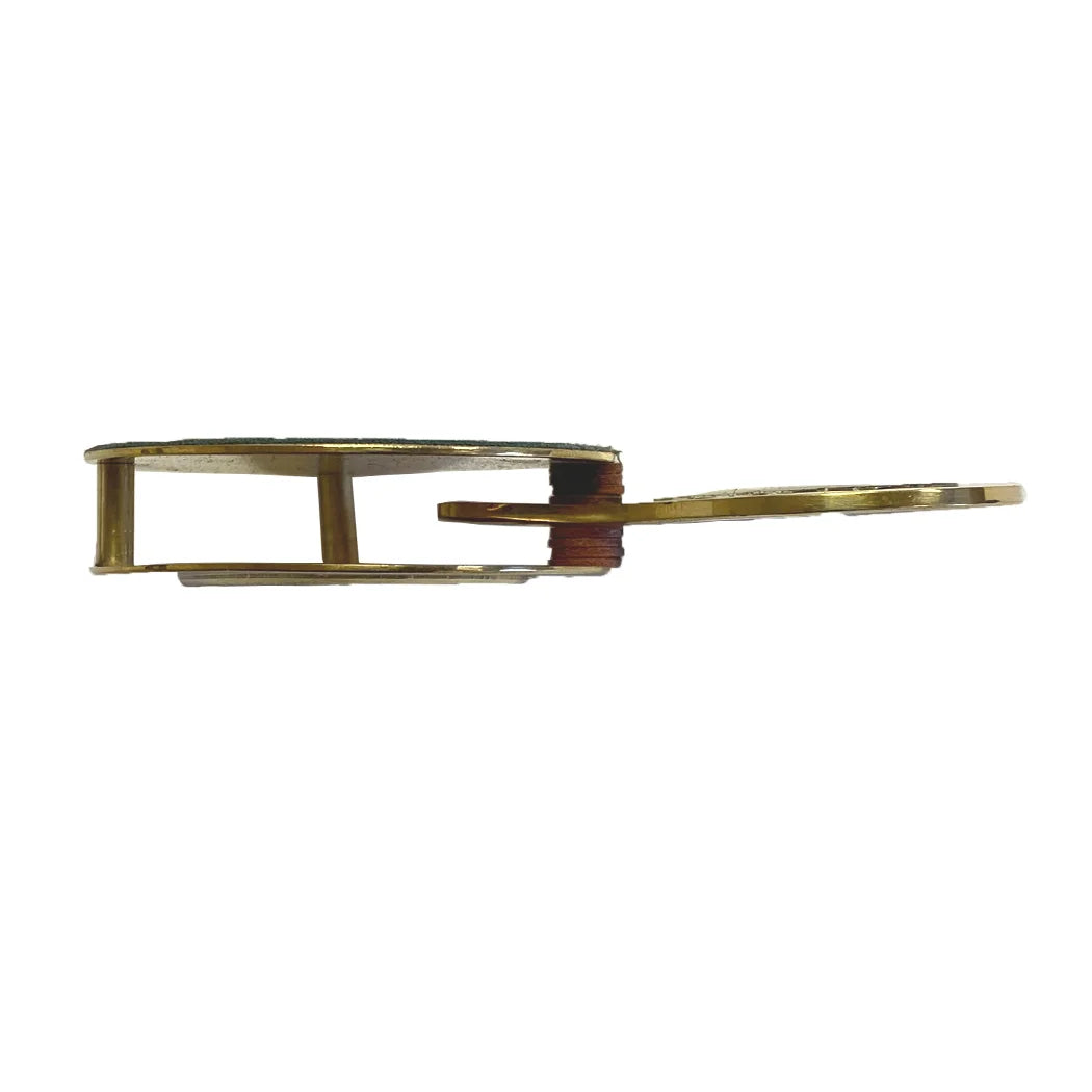 Brass Pocket Magnifier with Flip-Out Lens