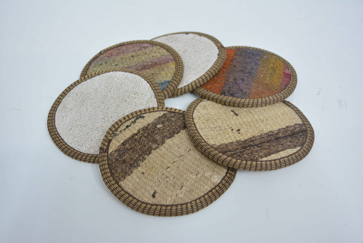 Vintage Kilim Rug Coaster