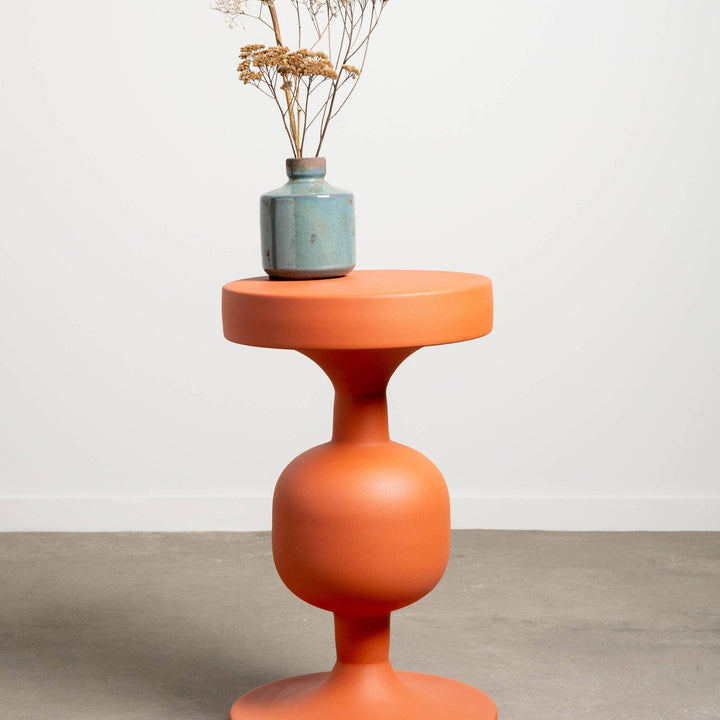 Orange side table Forms - BUNKHAUS