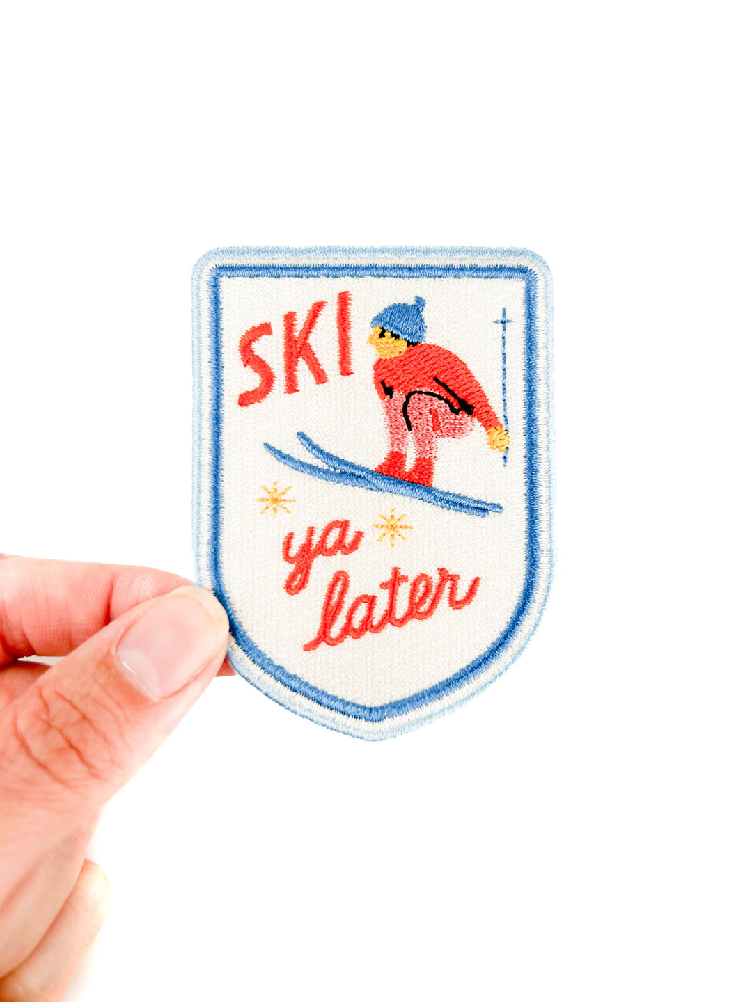 Ski Ya Later - Embroidered Patch