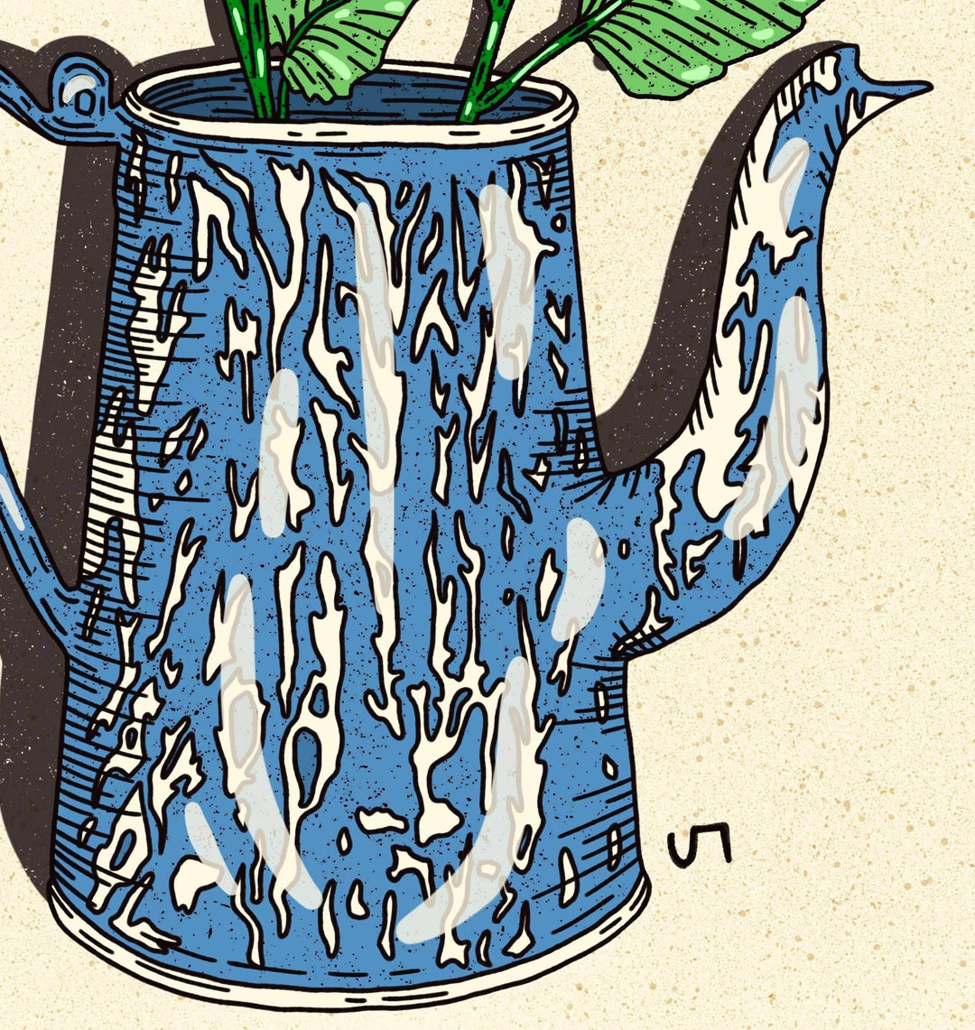 Howdy Studio - Enamel Kettle - BUNKHAUS