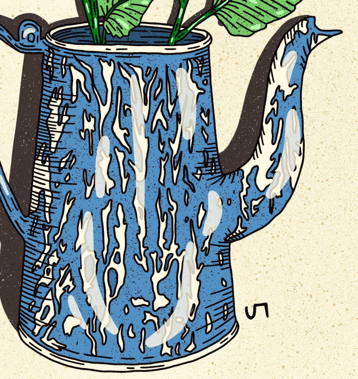 Howdy Studio - Enamel Kettle - BUNKHAUS