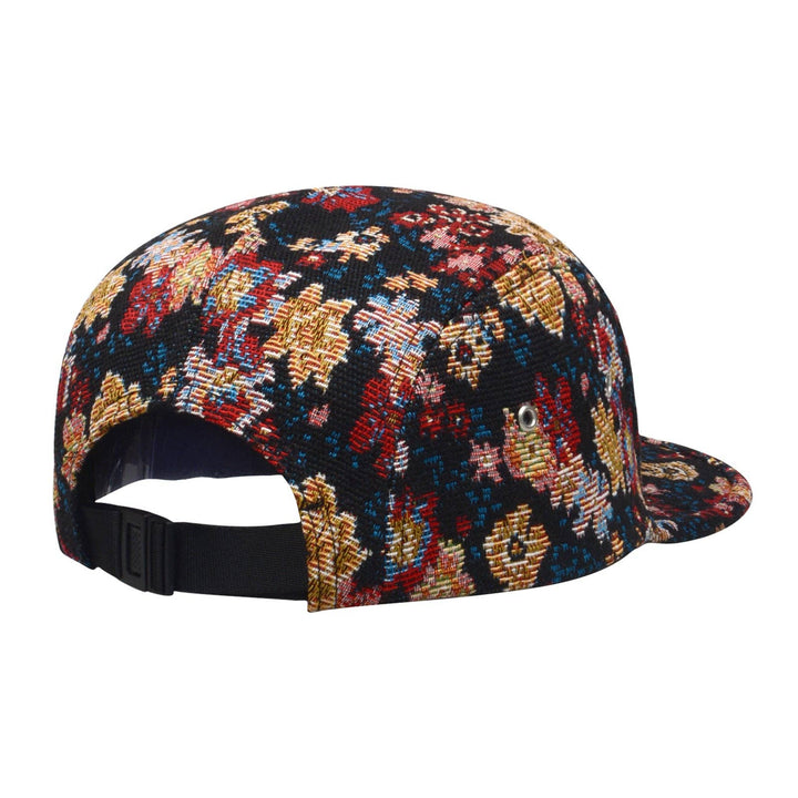 Floral Jacquard 5-Panel Hat