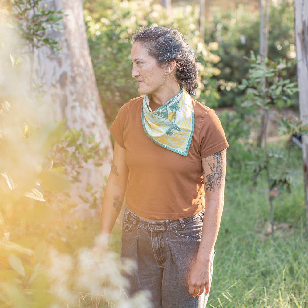Organic Fair Trade Bandana - Pacific Northwest - BUNKHAUS