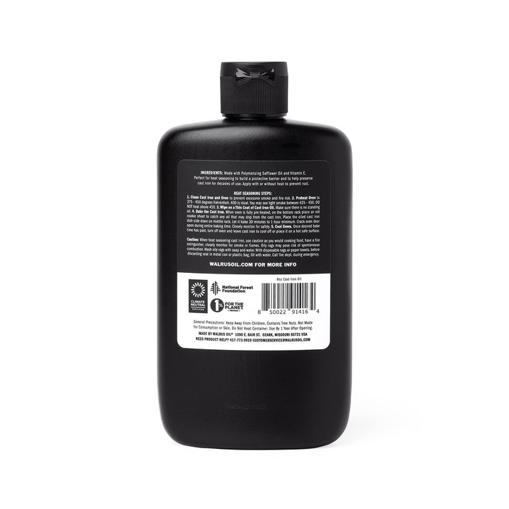 Walrus Oil — Cast Iron Oil