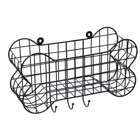 Wire Bone Basket with Hooks