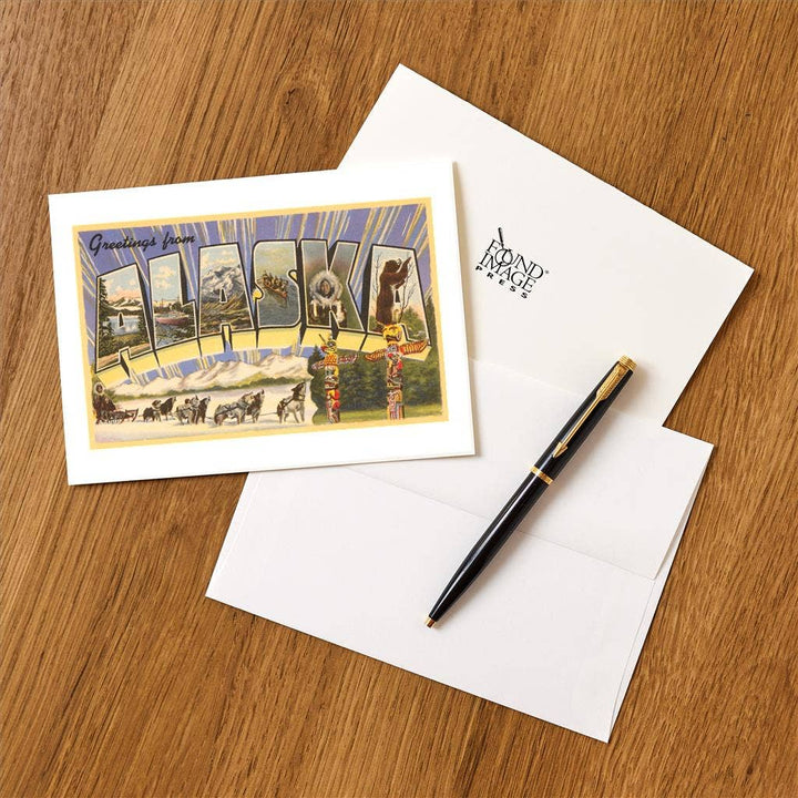 Greetings from Alaska - Greeting Card