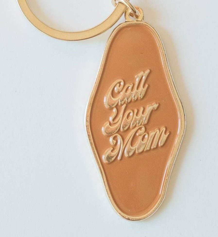 Call Your Mom Keychain - BUNKHAUS