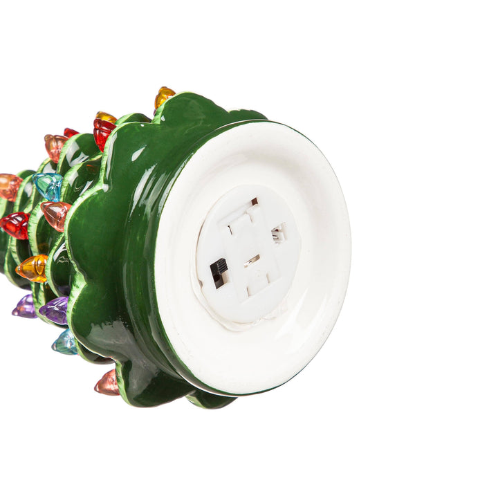 Mini Ceramic Light-Up Christmas Tree