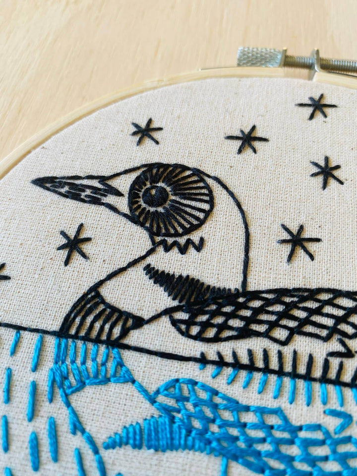 Embroidery Kit - Loon - BUNKHAUS