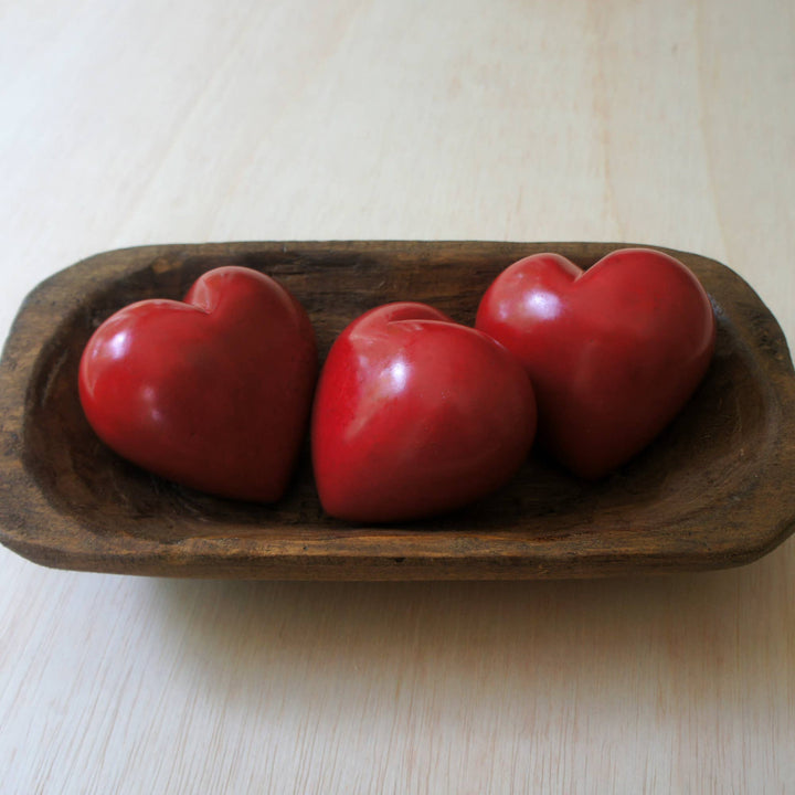 Hand Carved Soapstone Heart