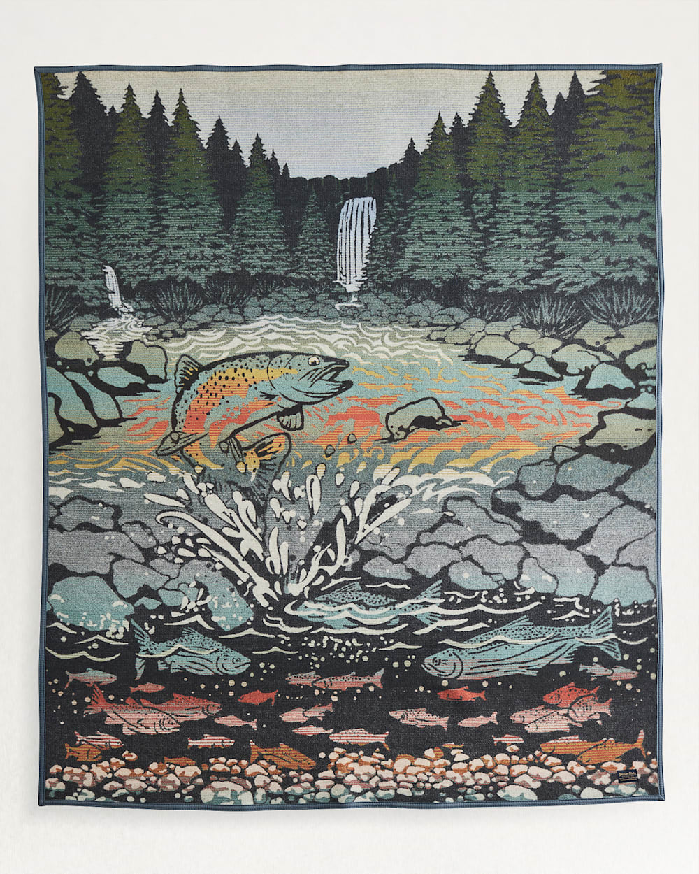 Pendleton Jaquered Napped Throw - Salmon Falls