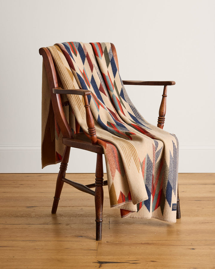 Pendleton Wyeth Falls Throw - Ivory Multi