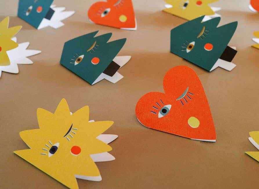 Greeting Card - Star Wink - BUNKHAUS