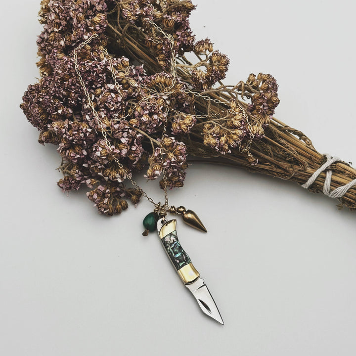 Billie Jr. Necklace - Abalone