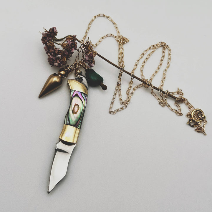 Billie Jr. Necklace - Abalone