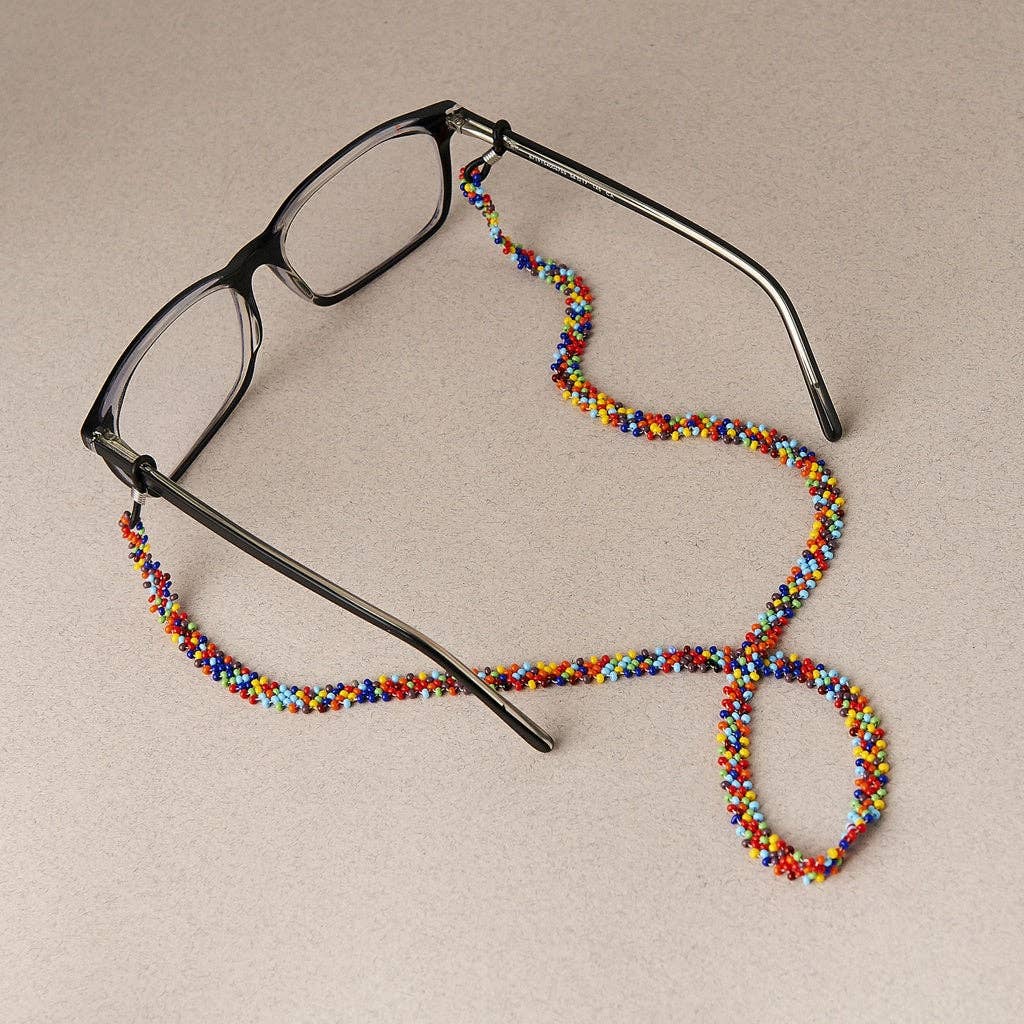 Confetti - Indigenous Beaded Glasses Chain