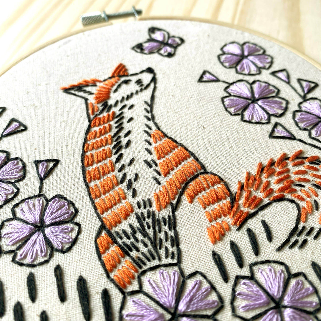 Embroidery Kit - Fox - BUNKHAUS