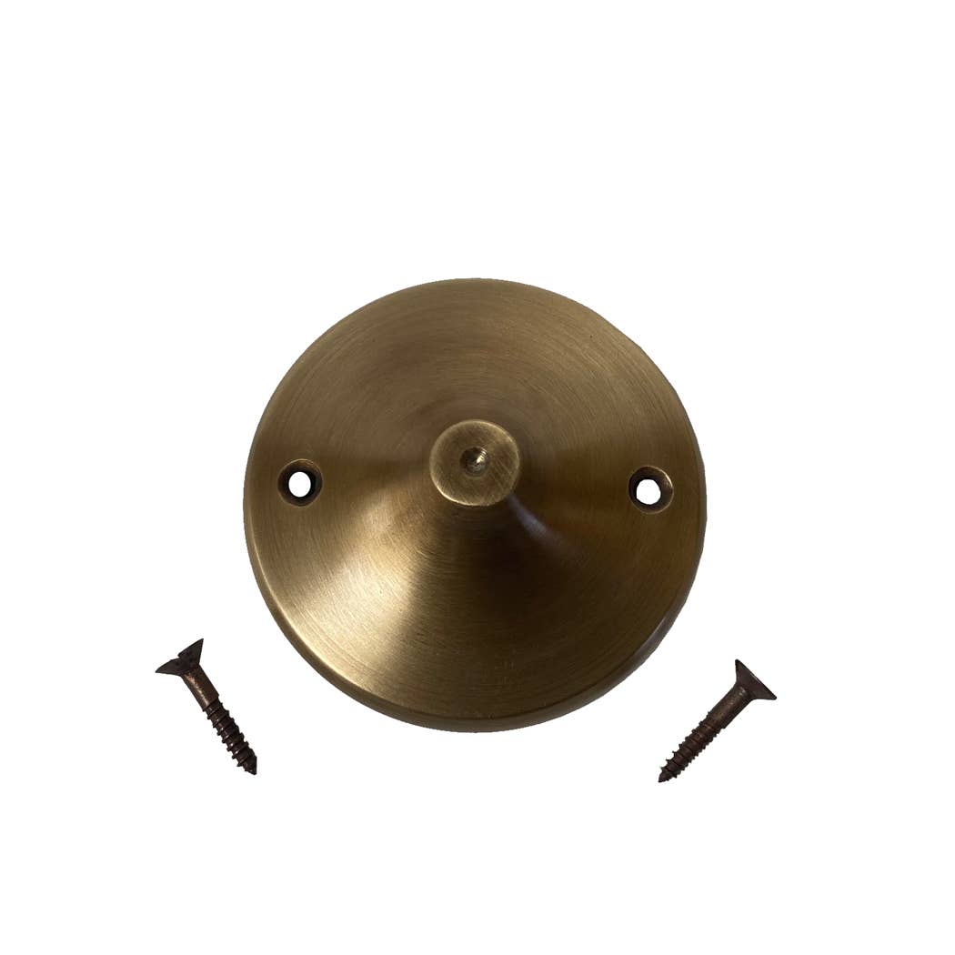 Antiqued Brass Whale Door Knocker