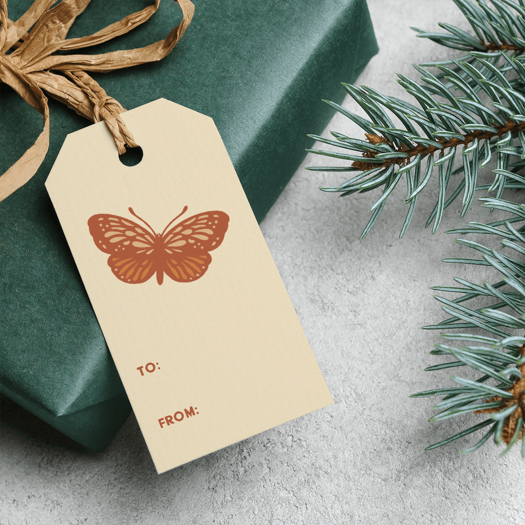 Gift Tag Set of 8 - Berries - BUNKHAUS