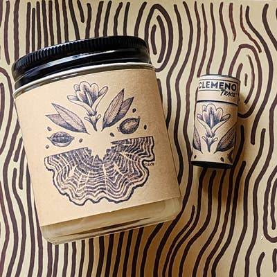 Teakwood Cardamom Solid Perfume - BUNKHAUS