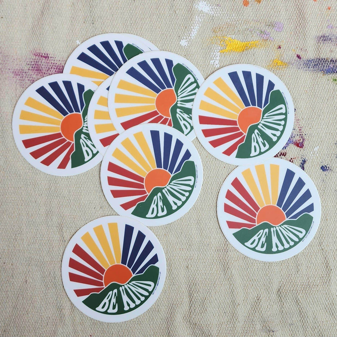 Be Kind - vinyl sticker - BUNKHAUS