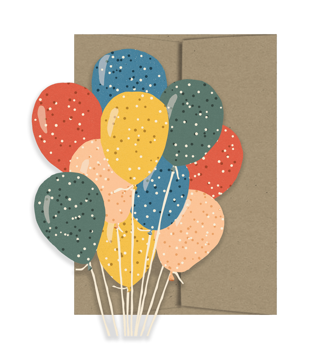 Greeting Card - Party Balloons - BUNKHAUS