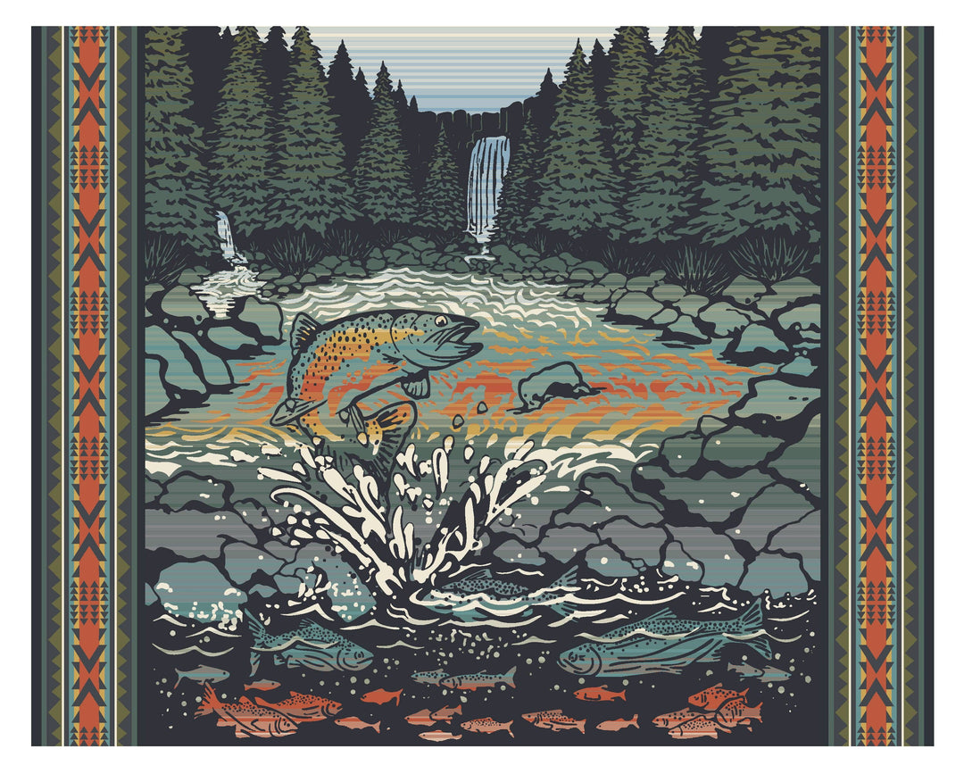 Pendleton Salmon Falls — 1000 Piece Puzzle