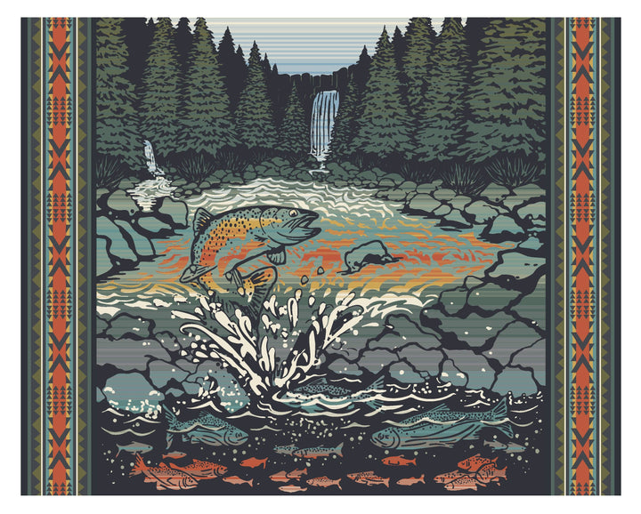 Pendleton Salmon Falls — 1000 Piece Puzzle