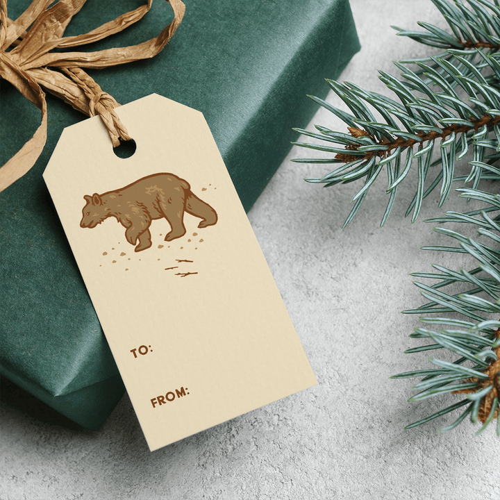 Gift Tag Set of 8 - Redwoods - BUNKHAUS