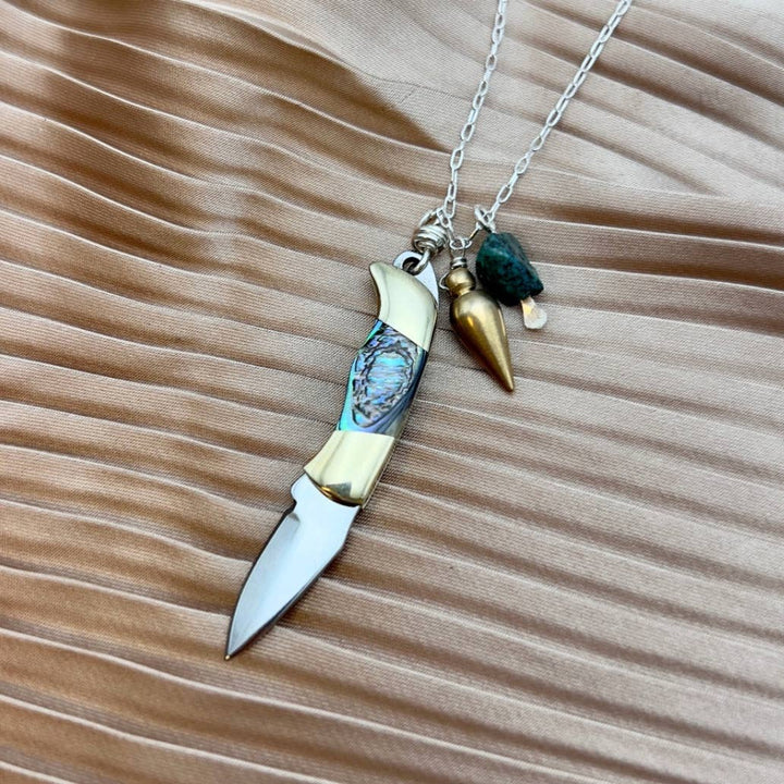 Billie Jr. Necklace - Abalone