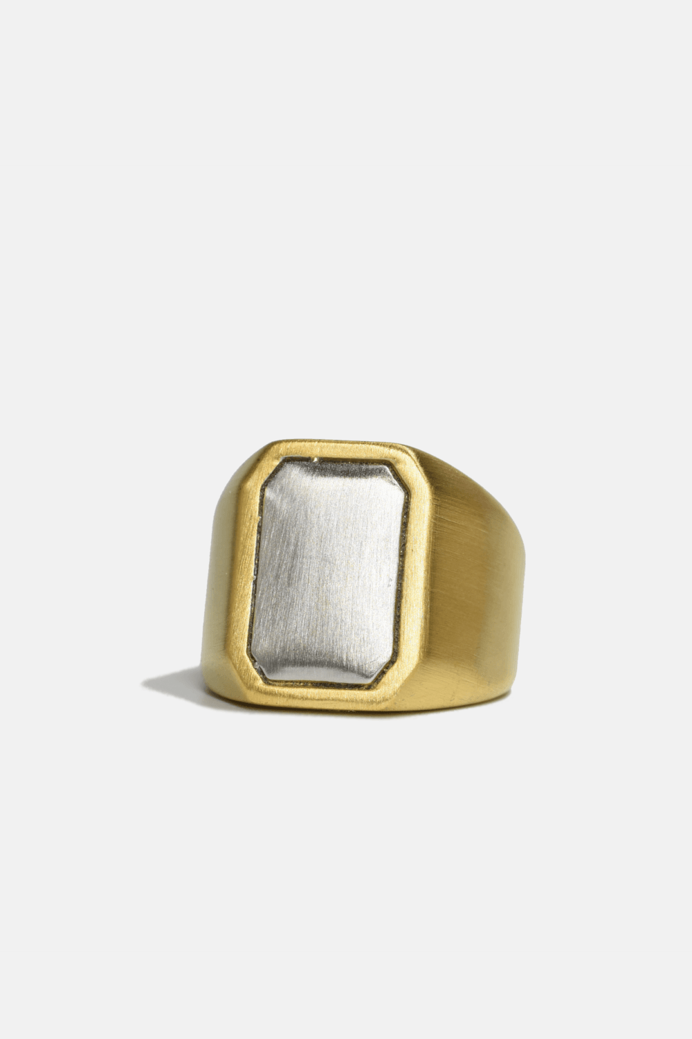 Chunky Shield Ring - BUNKHAUS