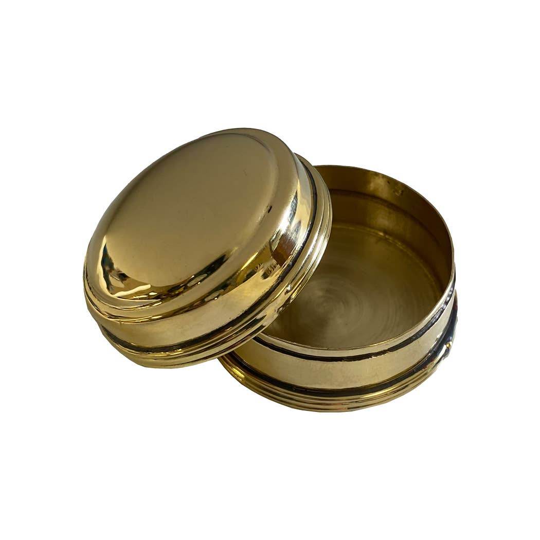 Round Brass Ring Box - BUNKHAUS