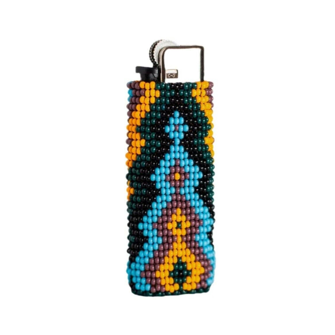 Zig Zag - Indigenous Beaded Lighter Case