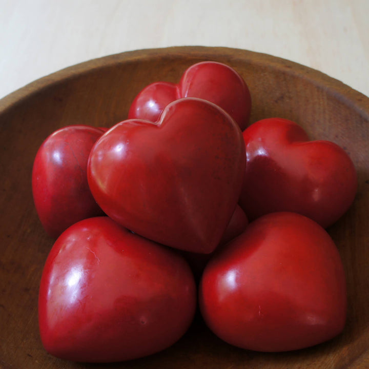 Hand Carved Soapstone Heart