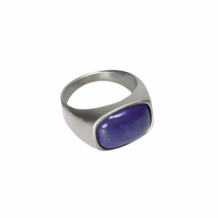 Lapis Signet Ring - BUNKHAUS