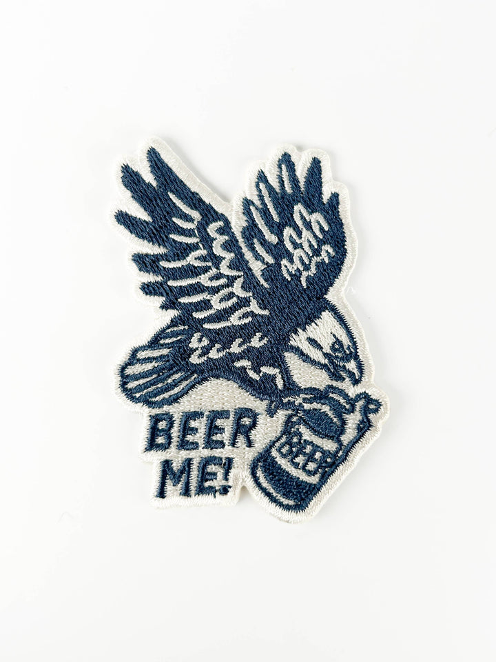Beer Me Eagle - Embroidered Patch